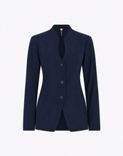 High Everyday Couture SNIPER Single-Breasted Jacket Navy