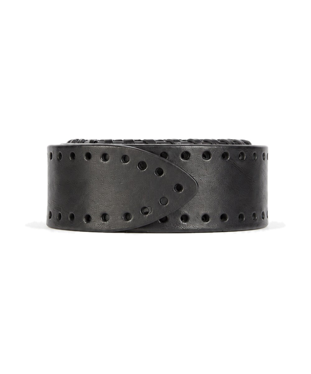 High Everyday Couture Swipe Black Belt