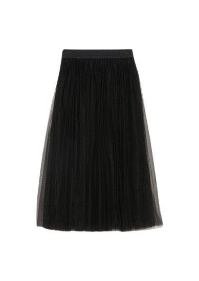 Full Tulle Skirt Black