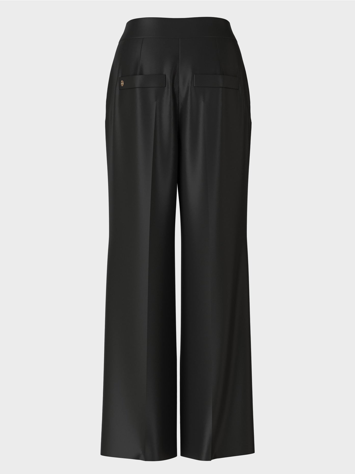 Pleated WICHITA trousers with wide leg
