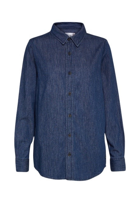 Elena Denim Shirt - Ambroeus