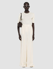 Airy Plissé Tibre Trousers