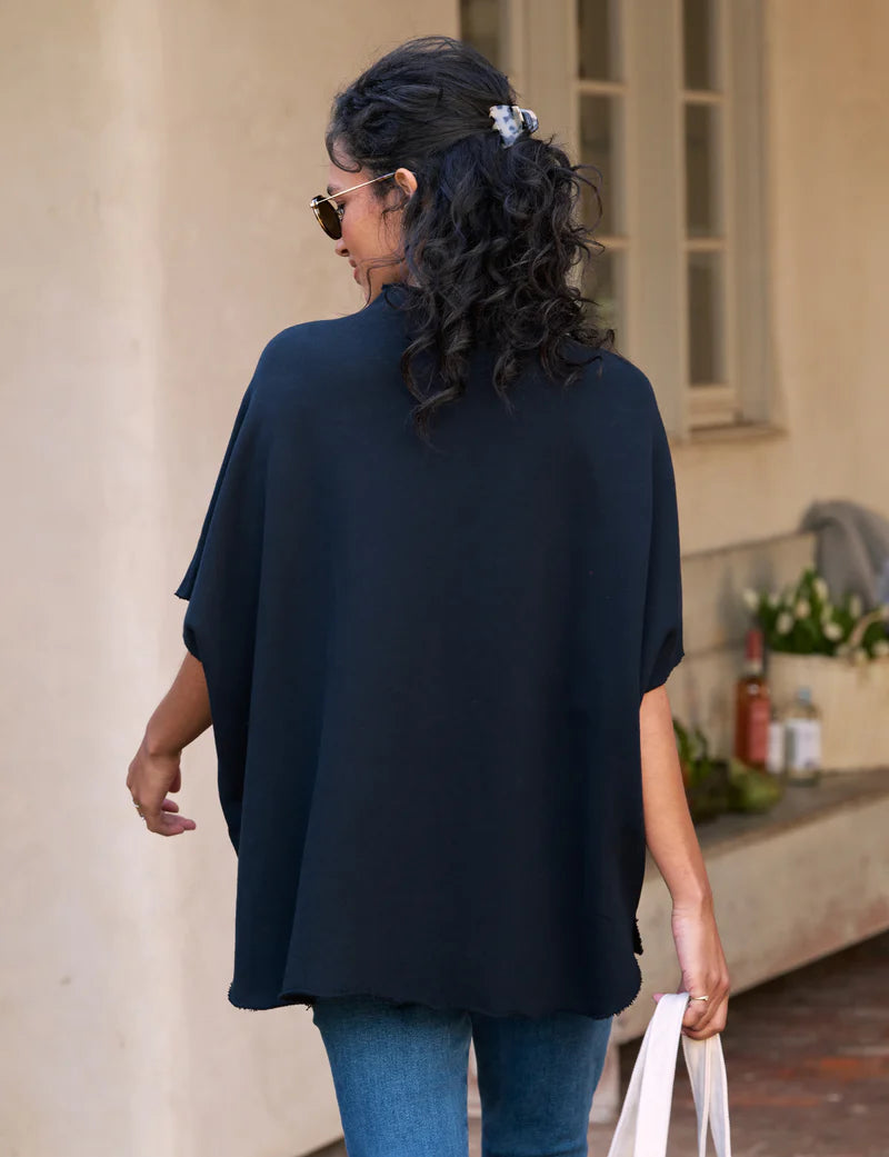 Audrey - Funnel Neck Capelet