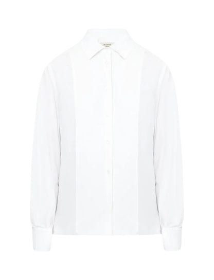 Alsazia Bow Detail Shirt White