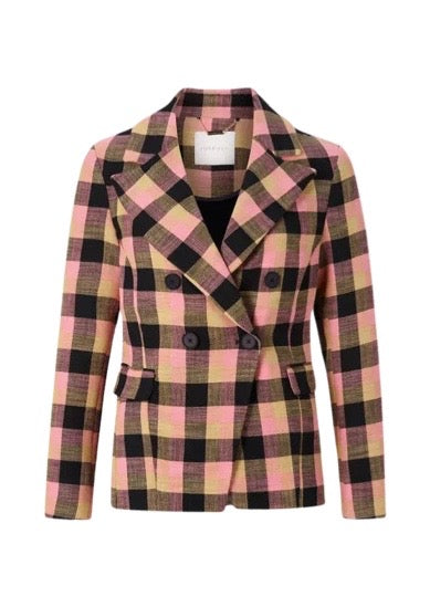 Checked Blazer