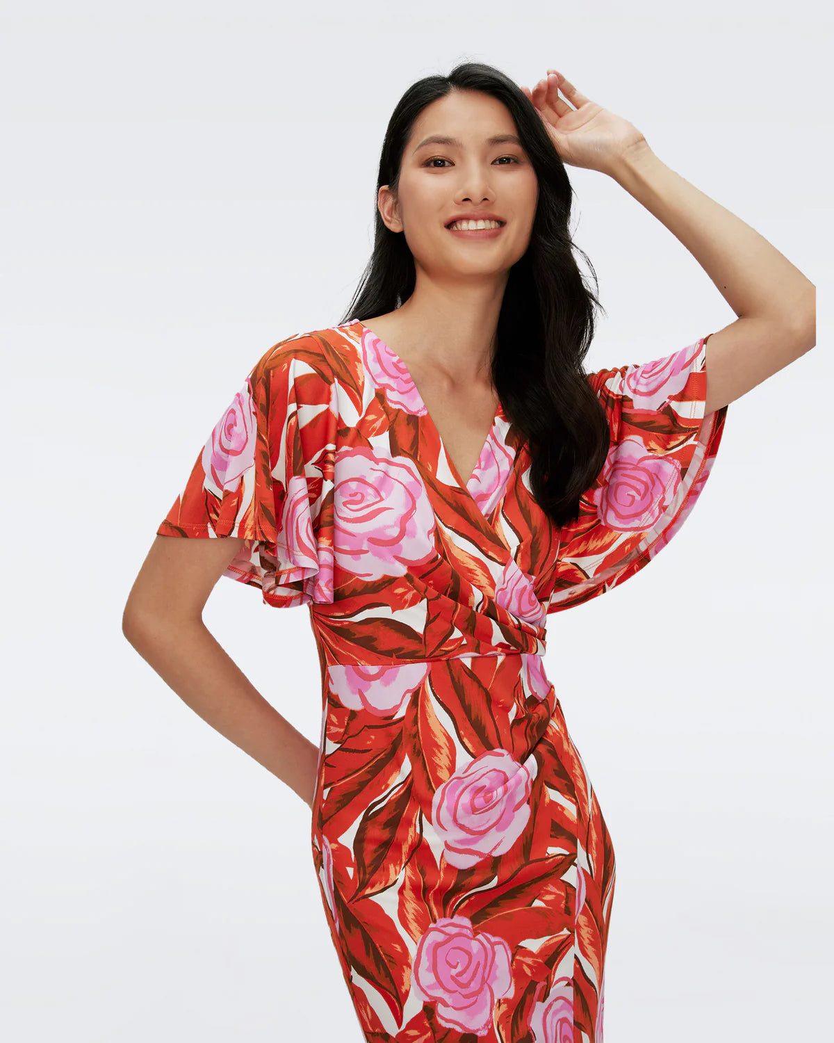 Zetna Wrap Dress