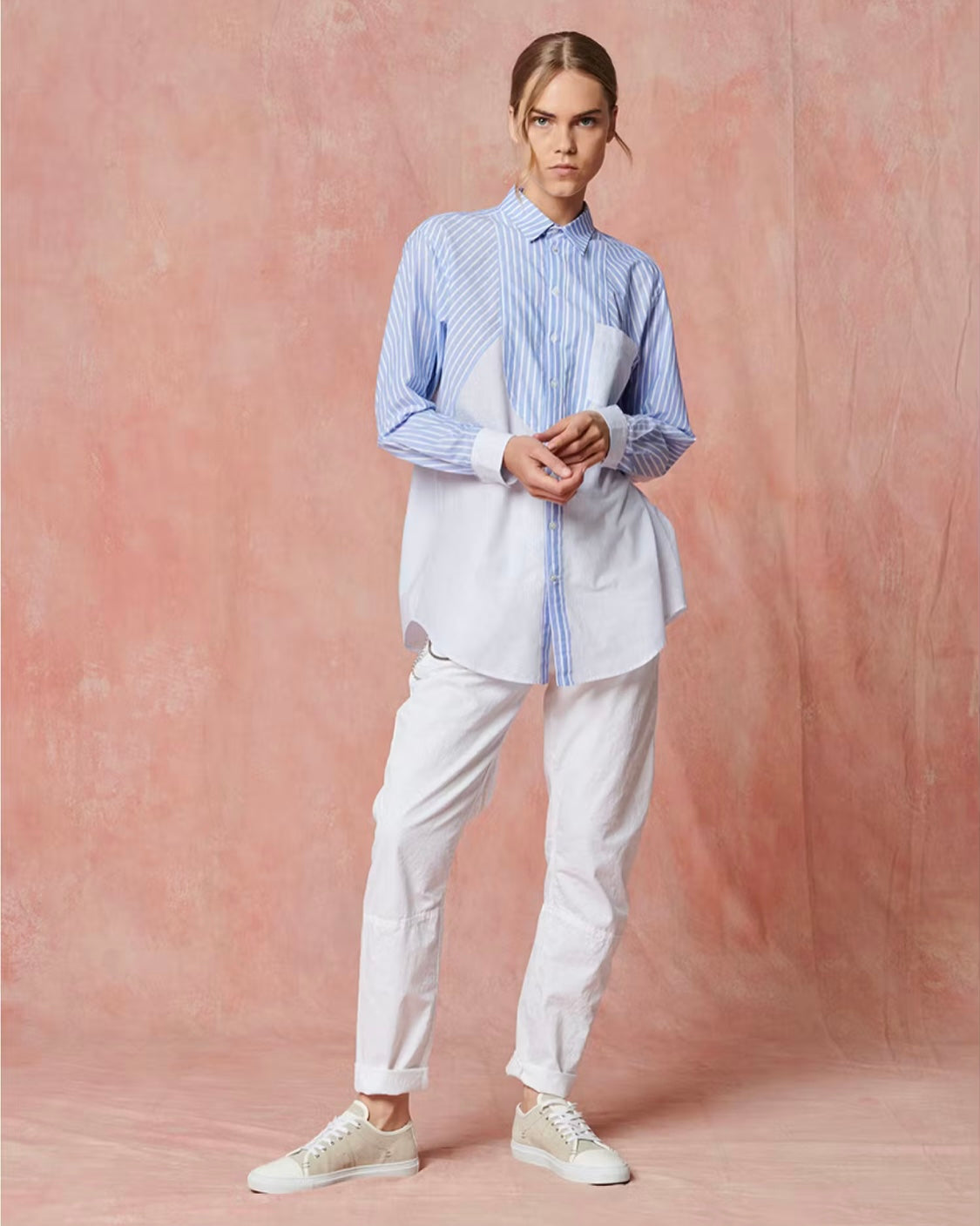Presume White Tapered Pant