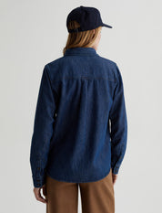 Elena Denim Shirt - Ambroeus