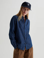 Elena Denim Shirt - Ambroeus