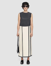 Iris-Skirt-Heavy Silk Crepe Animation
