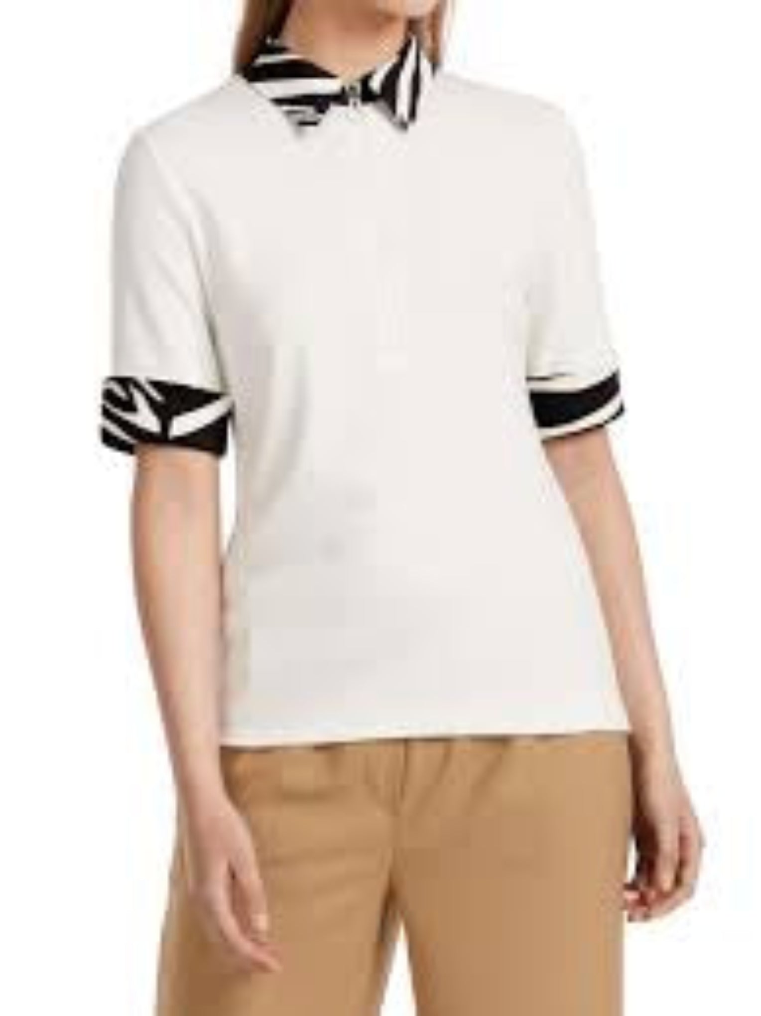 Off White Polo Shirt