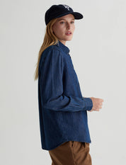 Elena Denim Shirt - Ambroeus