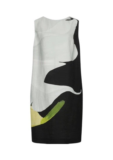 Sando Printed Linen Dress