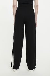 Leni Wide, long trousers with layering details