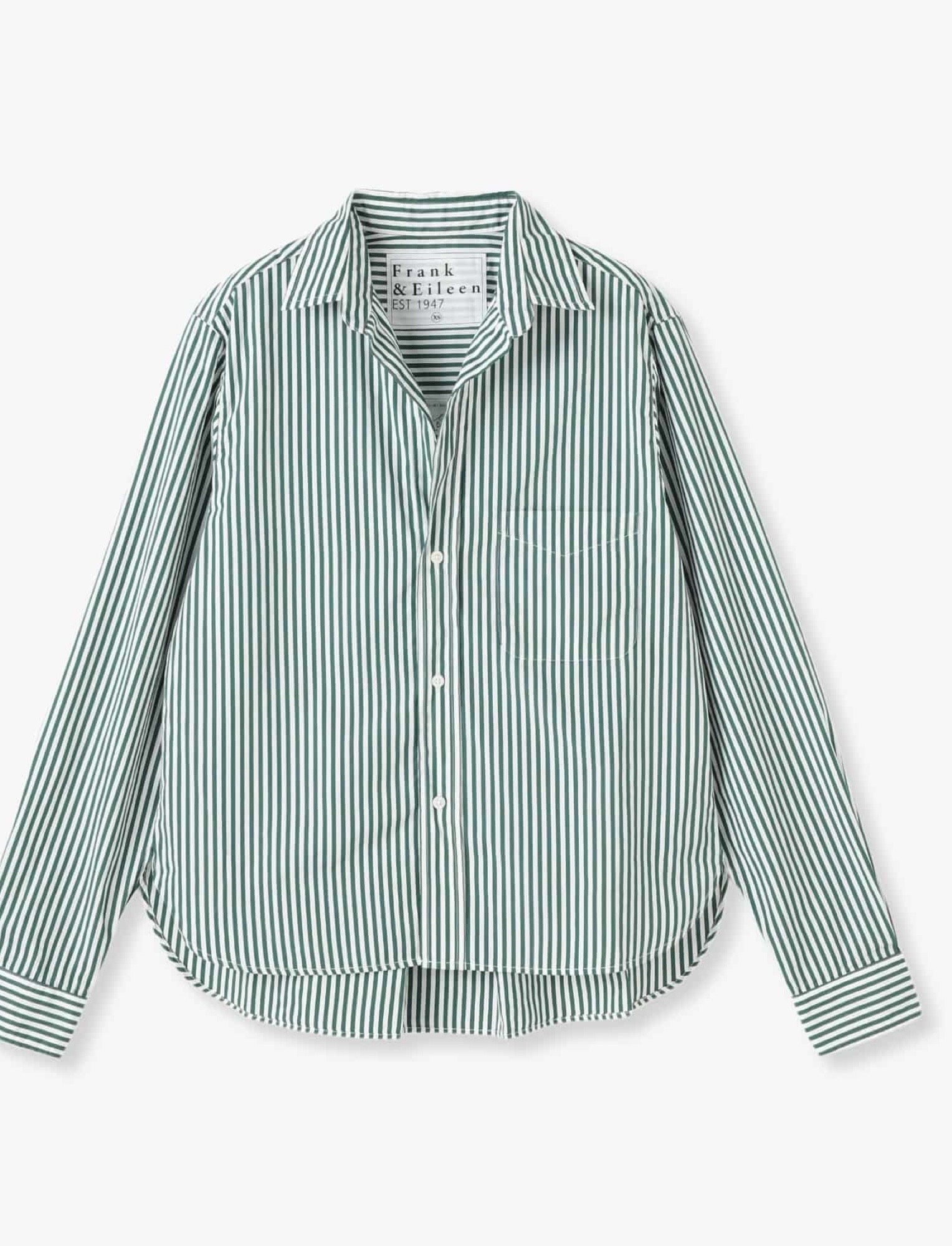 Silvio Green Stripe Shirt