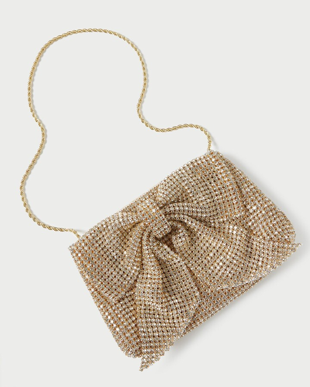 Gold 2025 diamante clutch