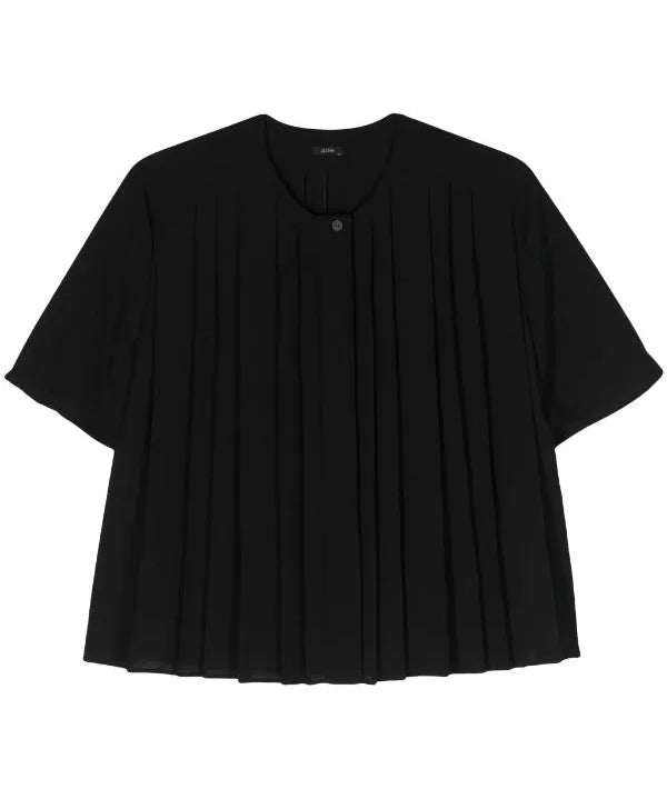 Airy Plissé Bouloi Blouse