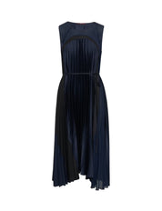 Whirl Navy Dress