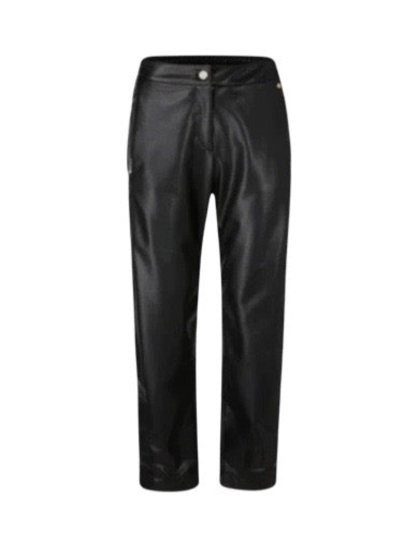 Casual Pants in Faux Nappa Leather