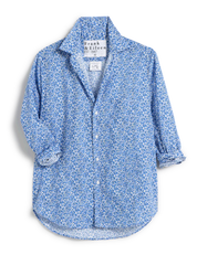 Eileen Cotton Relaxed Button-Up Shirt Daisy