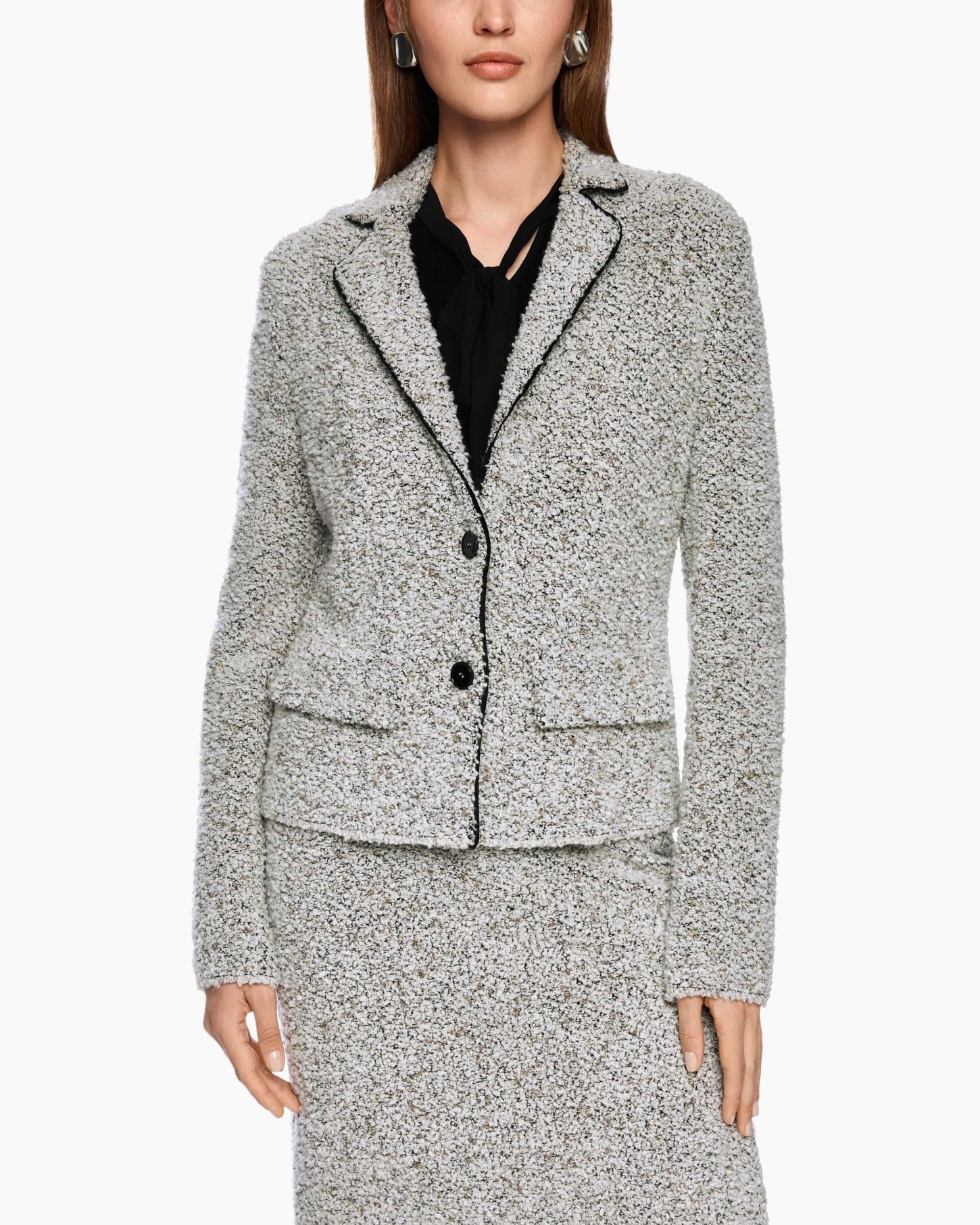 Boucle Smoke Blazer