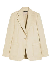 Galli Single-Breasted Blazer Sand
