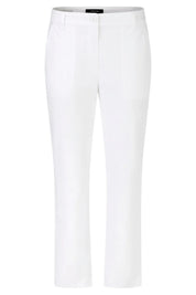 Cropped Trousers White