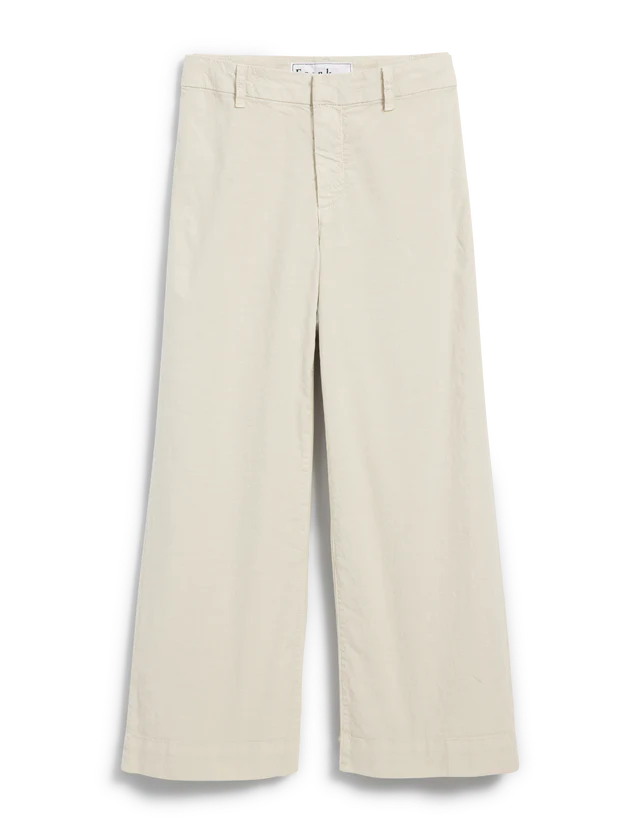 Wexford Wide Leg Linen Pant Cement