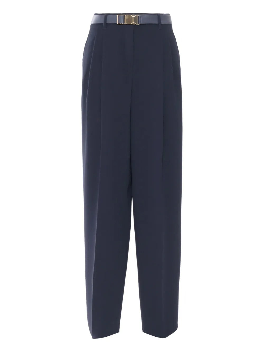 Neottia Navy belted trousers