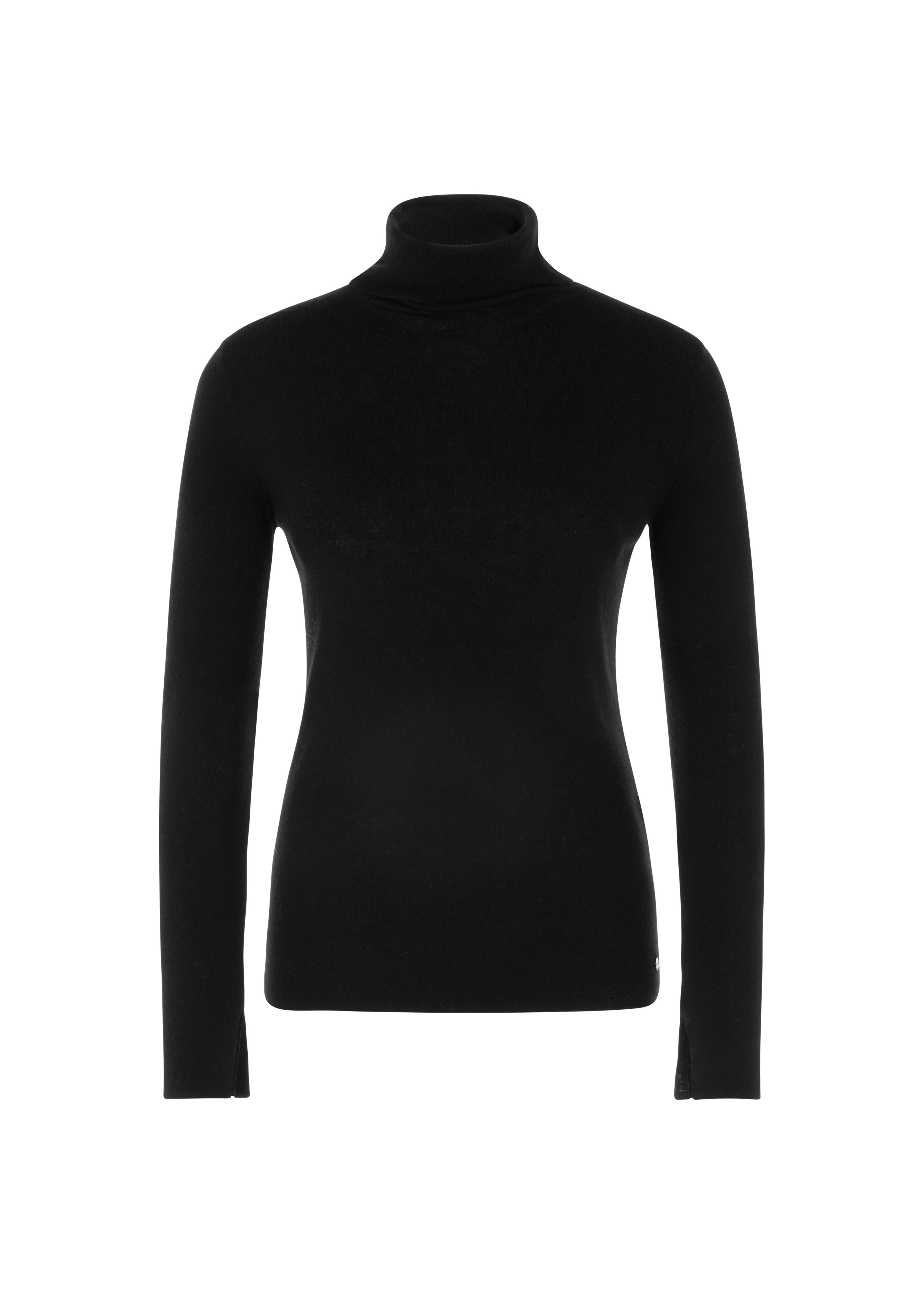 Turtleneck Jumper Black