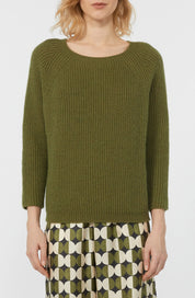 Xeno Sweater Olive Green