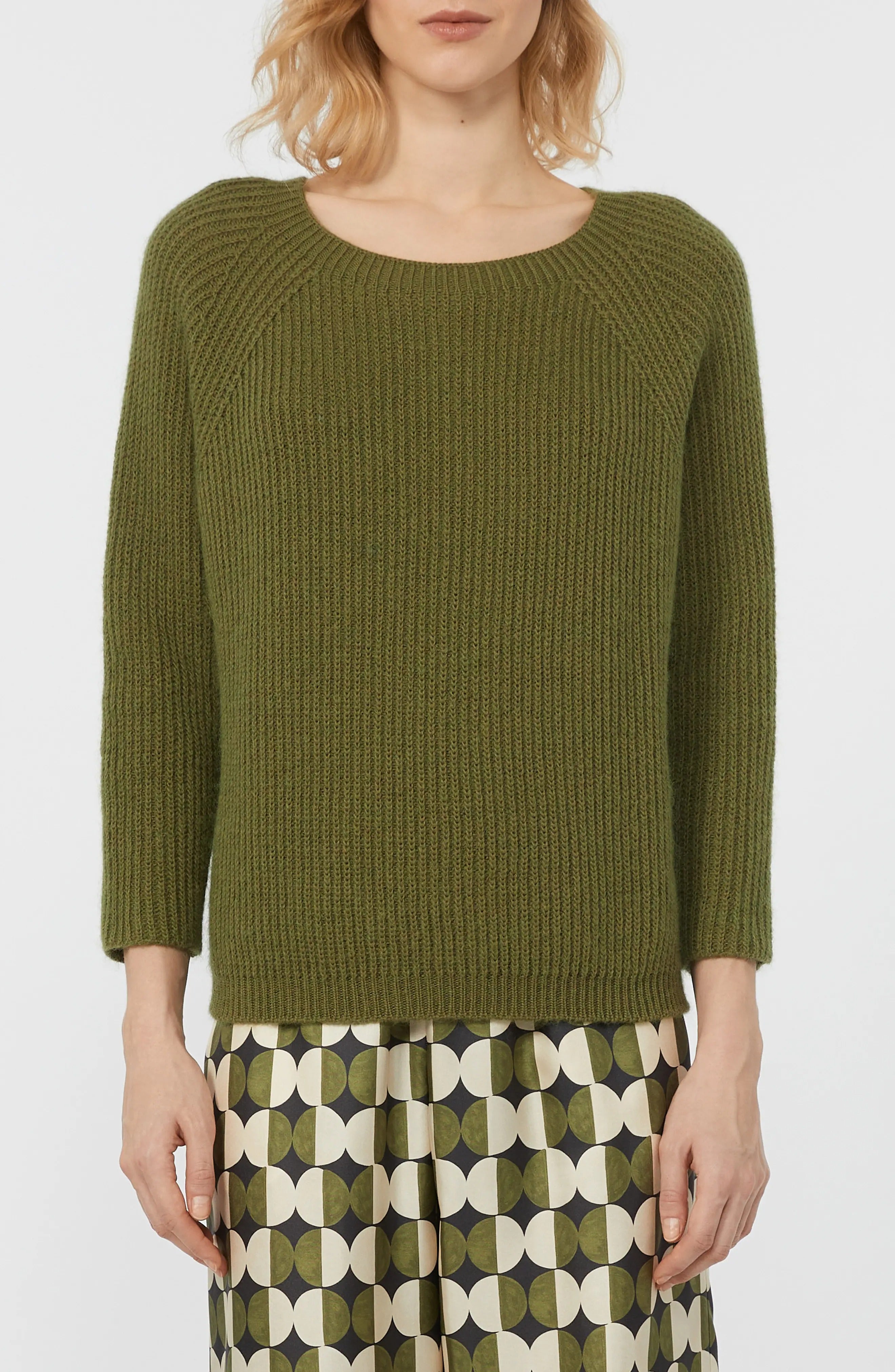 Xeno Sweater Olive Green