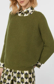 Xeno Sweater Olive Green