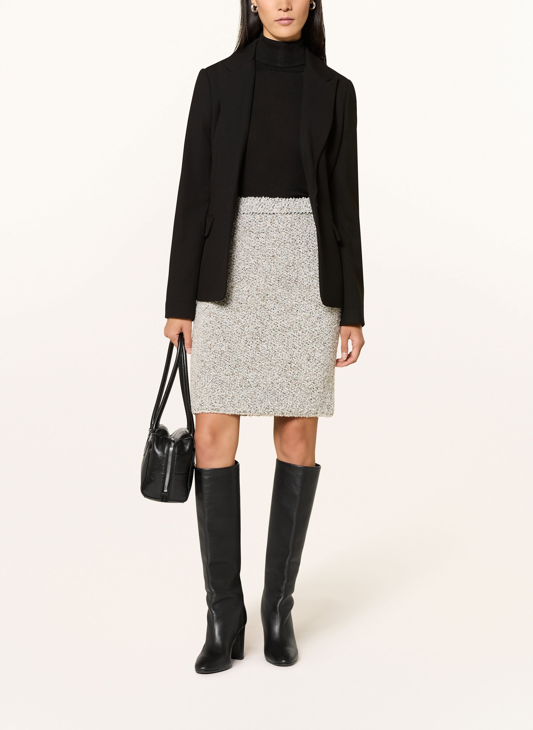 Boucle Smoke Skirt