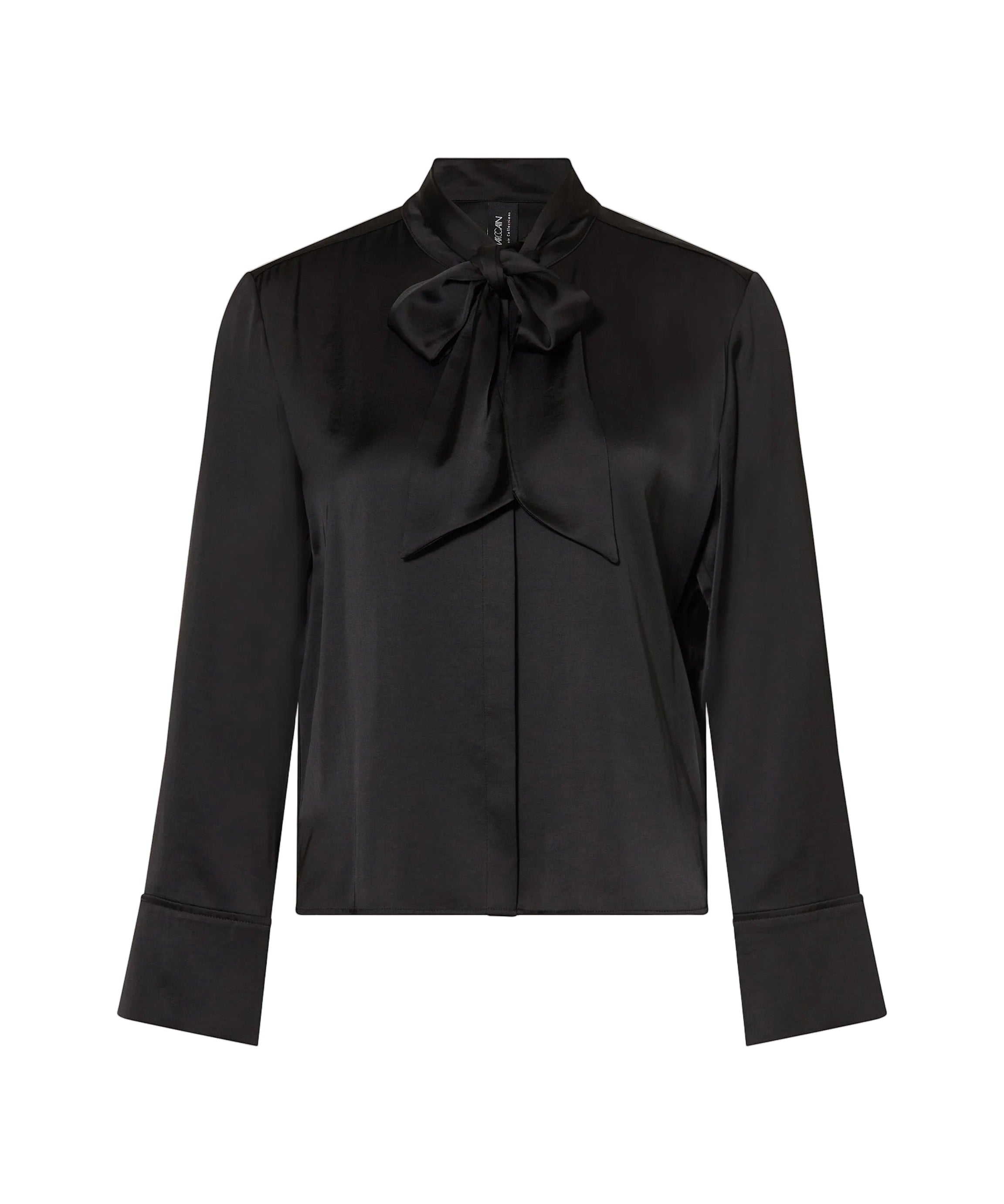 Marc Cain Tie Neck Blouse Black