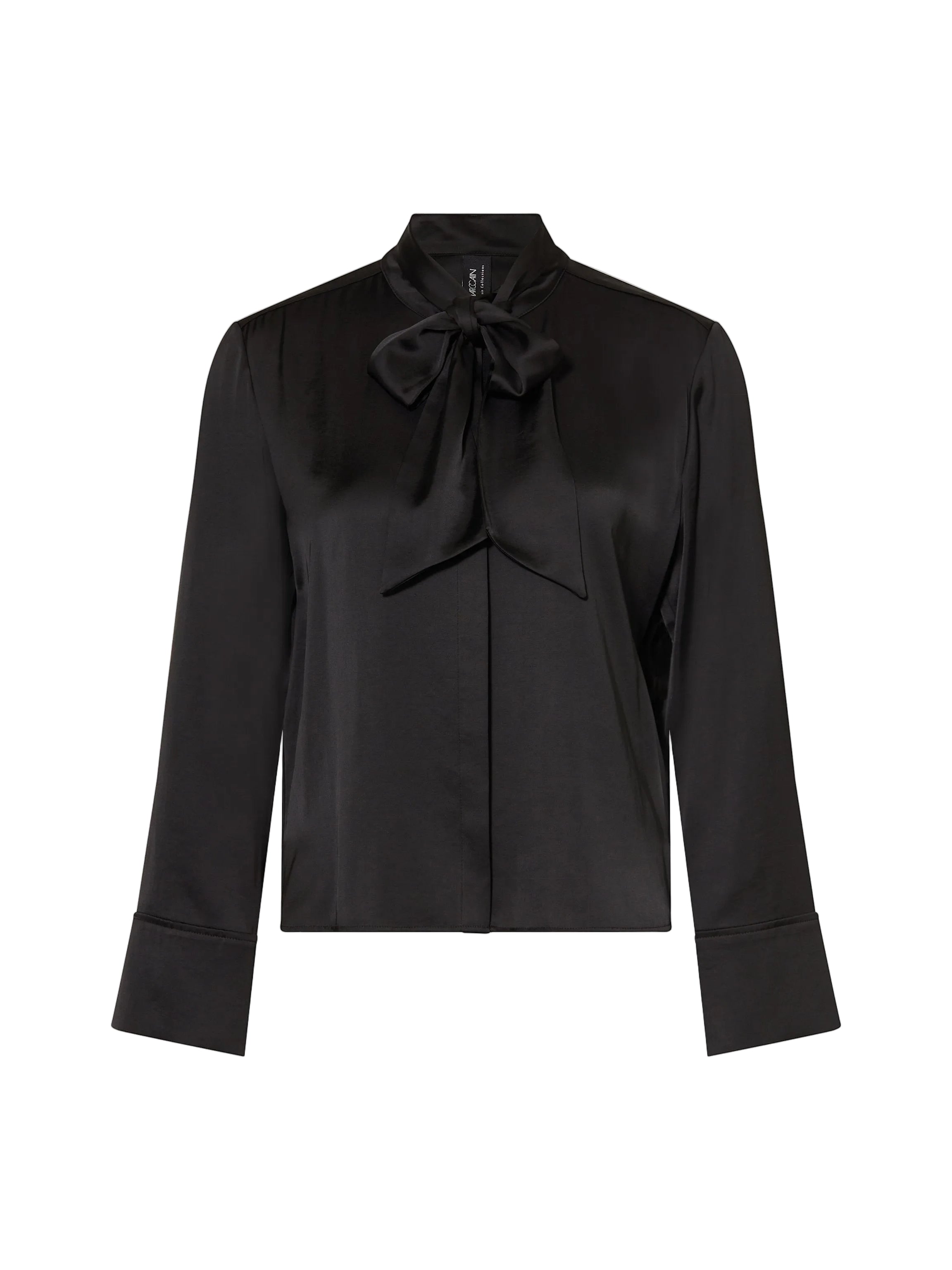 Marc Cain Tie Neck Blouse Black
