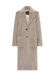 Alpaca Coat Charcoal