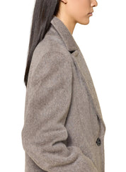 Alpaca Coat Charcoal