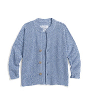 Frank & Eileen Montecito Crew Neck Cardigan Blue