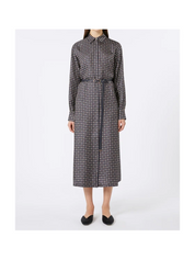 Mister Print Dress Navy