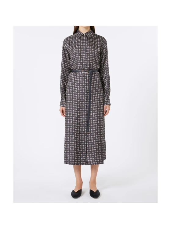 Mister Print Dress Navy