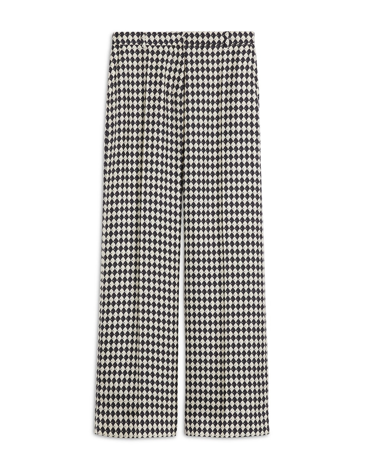 Rieti Silk Print Pants