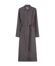 Studio Max Mara Mister Print Dress Navy