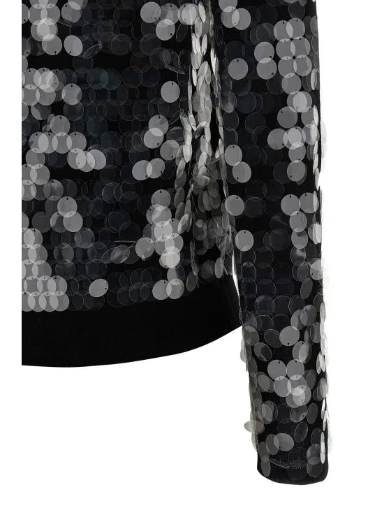 Necton W/Sequins Black Cardigan