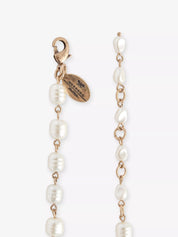 Creso Ivory Metal & Glass Necklace