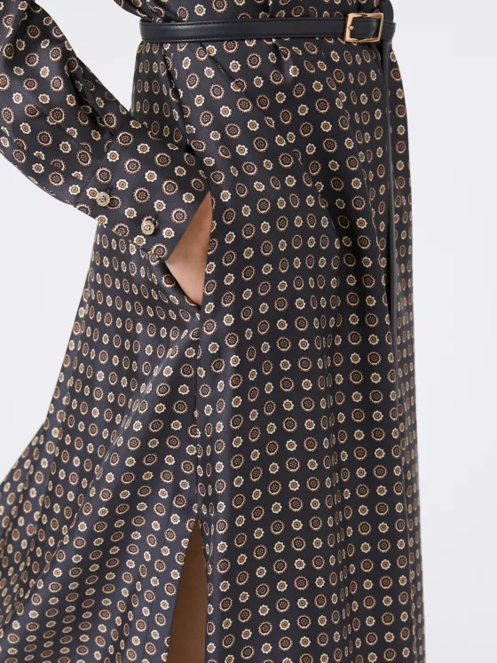 Mister Print Dress Navy