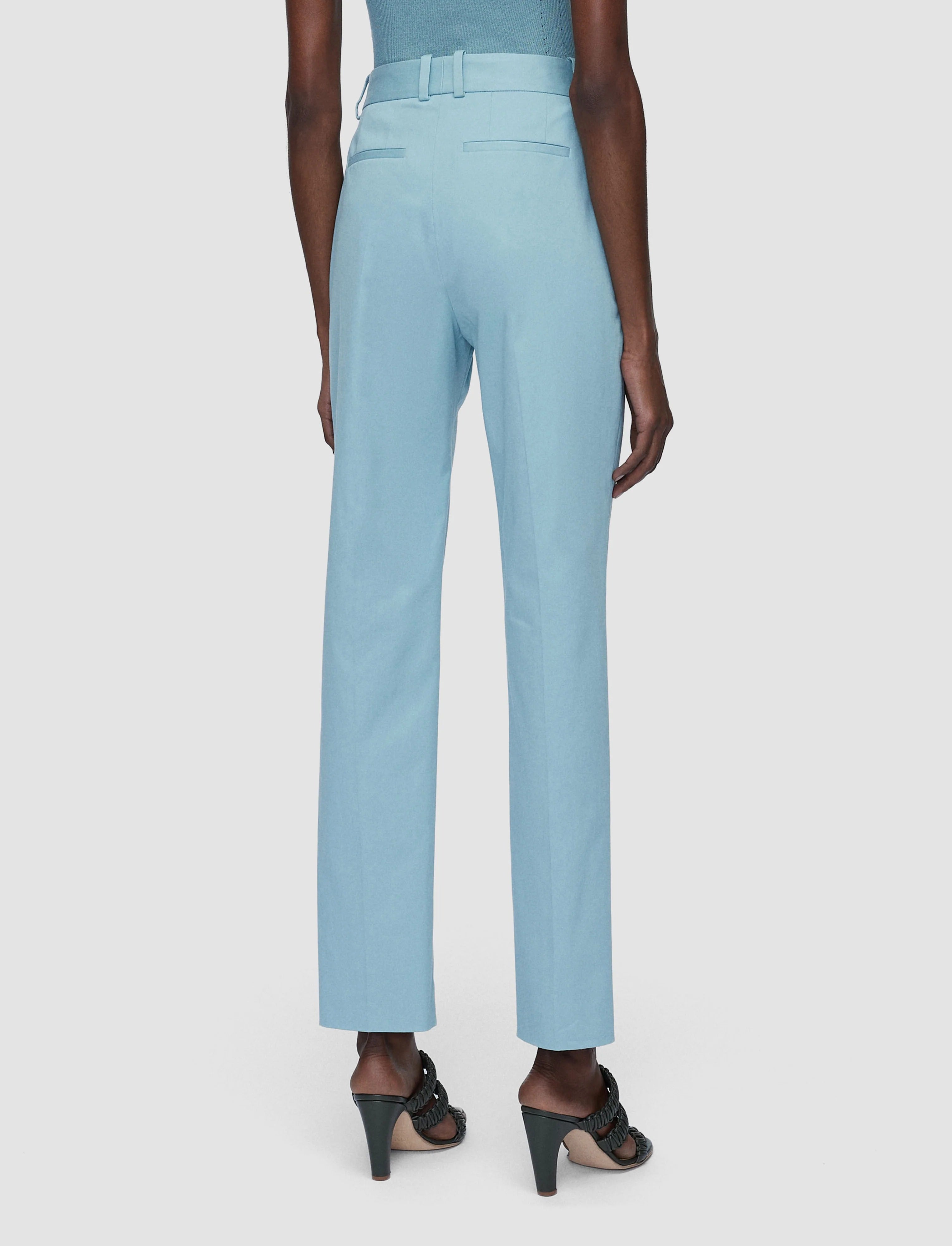 New Coleman-Pant-Light Cot Str Blue
