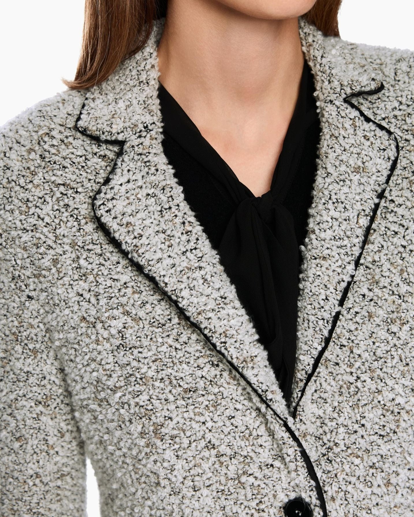 Boucle Smoke Blazer