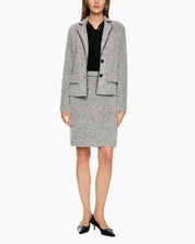 Boucle Smoke Blazer