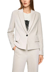 Smoke Cord Blazer In Cotton Blend